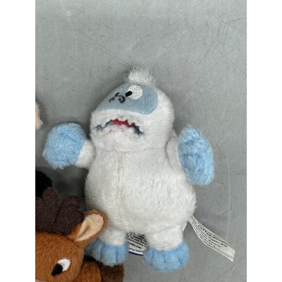 Rudolph set of 3 Island of misfit toys plush finger puppets Santa Bumble READ - Picture 2 of 9